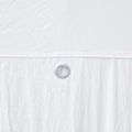 vidaXL Párty stan Biela 400 x 400 x 266 cm Polyetylén a oceľ