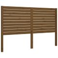 vidaXL Čelo postele medovo-hnedé 126x4x100 cm masívna borovica