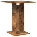 vidaXL Bistro stolík, staré drevo 60x60x75 cm, kompozitné drevo