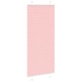 vidaXL Plisovaná roleta ružová 100x200 cm šírka látky 99,4 cm polyester
