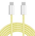 Kábel USB-C/USB-C 60W 1,5 m žltý Kruger&amp;Matz KM1271-1,5Y Basic