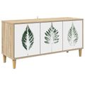 vidaXL TV skrinka HANAU 102 x 33 x 50 cm Sonoma Kompozitné drevo
