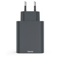 HAMA Rýchlonabíjačka, USB-C/A PD/QC 45W, č