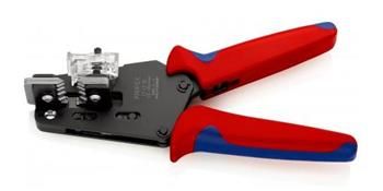 Knipex, 12 12 10, Presné odizolovacie klešty s tvarovými nožmi