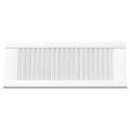 vidaXL Dvierka skriniek Louvred Design 2 ks Biela 61,5x29,5 cm