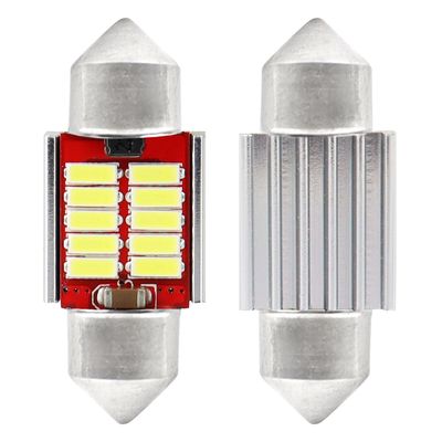 LED CANBUS 4014 10SMD Festoon C5W C10W C3W 31mm Biela 12V/24V