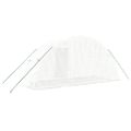 vidaXL Fóliovník s oceľovým rámom biely 10 m² 5x2x2,3 m