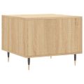 vidaXL Konferenčné stolíky 2 ks dub sonoma 50x50x40cm kompozitné drevo