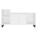 vidaXL TV skrinka biela 100x35x55 cm spracované drevo