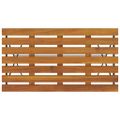 vidaXL Skladací bistro stolík 100x54x71 cm akáciový masív a oceľ