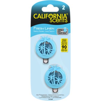 E303648300 California Scents MINI DIFFUSERS SINGLE SCENT Fresh Linen