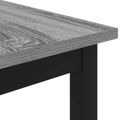 vidaXL Konferenčný stolík Sivý Sonoma 70 x 50 x 36 cm Kompozitné drevo