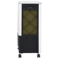 vidaXL Mobilný ochladzovač vzduchu 3-v-1 bielo čierny 73x38x30,5cm 80W