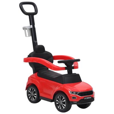 vidaXL Odrážacie auto Volkswagen T-Roc červené