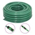 vidaXL Záhradná hadica so sadou armatúr, zelená 0,75" 20 m, PVC