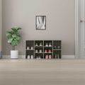 vidaXL Lavica na topánky sivá sonoma 103x30x55 cm spracované drevo