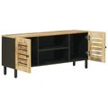 vidaXL Úložné skrine Prírodná 105 x 33 x 46 cm Masívne mango drevo
