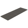 vidaXL Nástenné panely 12 ks tmavosivé 90x30 cm zamat 3,24 m²