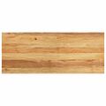 vidaXL Okenný parapet 2 ks svetlohnedá 100x40x2 cm dubový masív