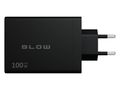 BLOW 76-031 USB nabíjačka 4x USB-C PD 100 W GAN, čierna BLOW 76-031 USB nabíječka 4x USB-C PD 100 W GAN, černá