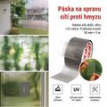 Páska na opravu siete proti hmyzu EMOS F6210 / 50 mm / 2 m, transparentná