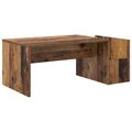 vidaXL Konferenčný stolík Staré drevo 90 x 45 x 35 cm Kompozitné drevo