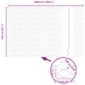 vidaXL Hexagonálny plot 1,5 x 50 m Pozinkovaná oceľ Strieborná