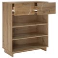 vidaXL Skrinka na topánky 73 x 38 x 87,5 cm Spracované drevo