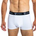 Pánske boxerky Essential Trunks 2Pack White - STRIX, veľkosť M, veľkosť oblečenia M