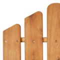vidaXL Záhradná stolička Adirondack s podnožkou akáciové drevo