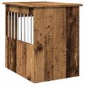 vidaXL Nábytok do prepravky pre psa Old Wood 45x62x59 cm
