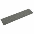 vidaXL Kobercové podlahové dlaždice 16 ks 4 m² 25x100 cm sivé