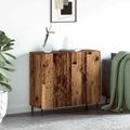 vidaXL Servírovacia skriňa Staré drevo 90 x 34 x 80 cm