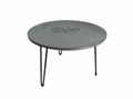 LC-D3-T-0 Luma Concrete Table – Dark Grey, Tatry Relief
