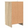 vidaXL Nočný stolík dub sonoma 38 x 38 x 66 cm Kompozitné drevo