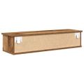 vidaXL Nástenná skrinka staré drevo 88x26x18,5 cm kompozitné drevo
