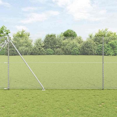 vidaXL Exteriérový hexagonálny plot s prístupovým stĺpikom 10 x 1,6 m