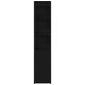 vidaXL Highboard Black Oak 37,5x35x180 cm Engineered Wood