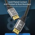 PremiumCord 8K DP1.4 9m PremiumCord DisplayPort 1.4 prípojný kabel 32,4Gbit/s, rozlišení 8K, kovové a zlacené konektory, 9m