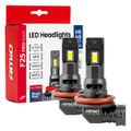 LED žiarovky hlavného svietenia Séria F25 PRO BLACK FULL CANBUS H8 H9 H11 H16 68W 12V 24V AMiO-04721