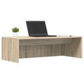 vidaXL Nástenný stôl Sonoma dub Kompozitné drevo 100 x 45 x 30 cm