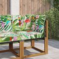 vidaXL Vankúš na vonkajšiu pohovku Polyester farebné 50,5 x 50,5 cm