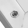 vidaXL Nástenné police 2 ks 75x23,5 cm strieborné nehrdzavejúca oceľ