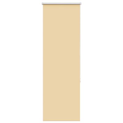 vidaXL Roleta Zatemnenie Béžová 60x175 cm Šírka látky 55,7cm Polyester