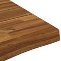 vidaXL Obdĺžnikový stôl 60 x 60 x 3,5 cm Štvorcový Prírodná