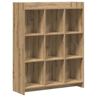 vidaXL Knižnica Dub artisan 87,5 x 30 x 111 cm Kompozitné drevo