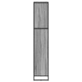 vidaXL Knižnica 40 x 30 x 155 cm Kompozitné drevo Sivý Sonoma