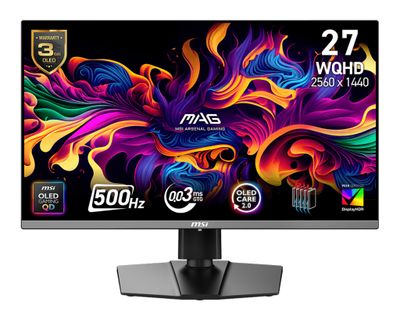 MSI MAG/272QP X50/26,5''/QD-OLED/QHD/500Hz/0,03ms/Čierna/3R