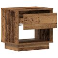 vidaXL Nočný stolík Staré drevo 45 x 34 x 44 cm Kompozitné drevo