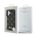 Guess puzdro pre iPhone 16 Plus 6,7" GUHMP16MPGPYSK čierne hardcase PU Peony Script MagSafe